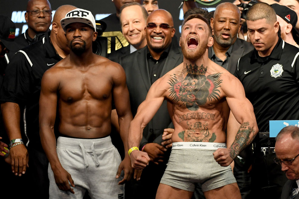 Mayweather y McGregor no tienen problemas con el peso