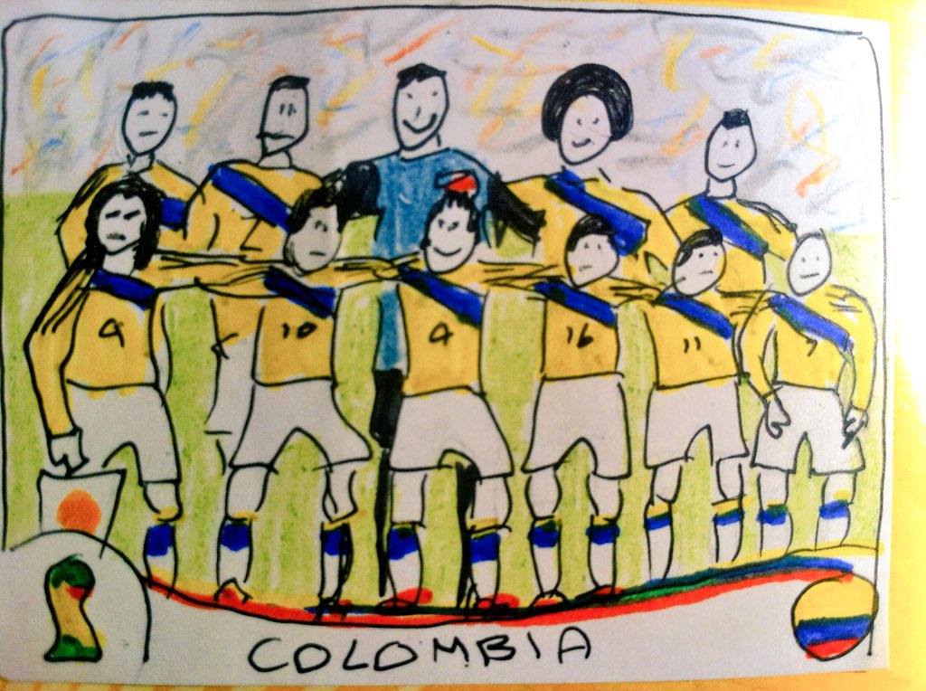 La pareja que prefirió dibujar el álbum Panini y no comprarlo
