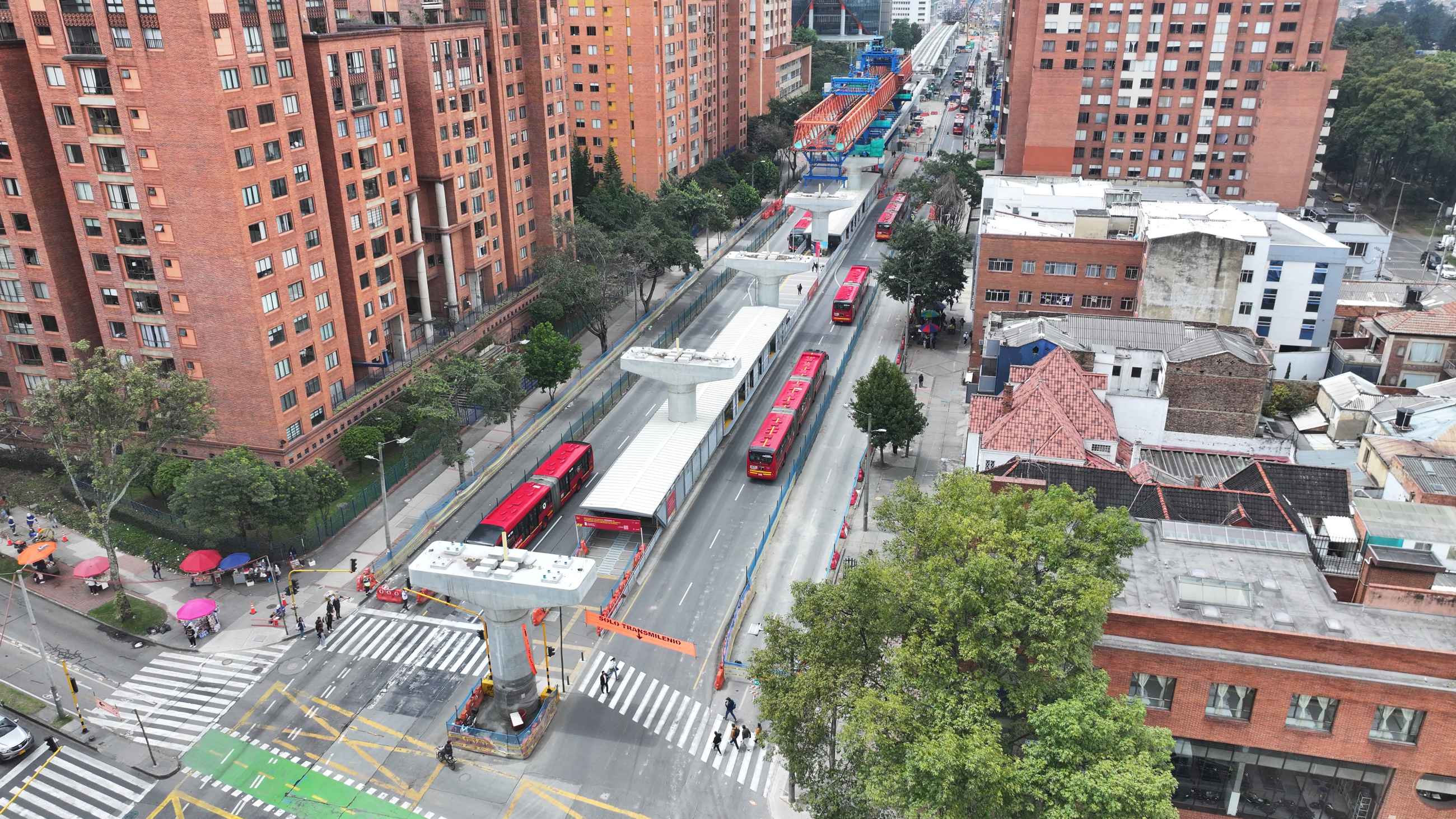 Obras del Metro obligan a cerrar vagón sur en la estación Calle 45: rutas afectadas y más