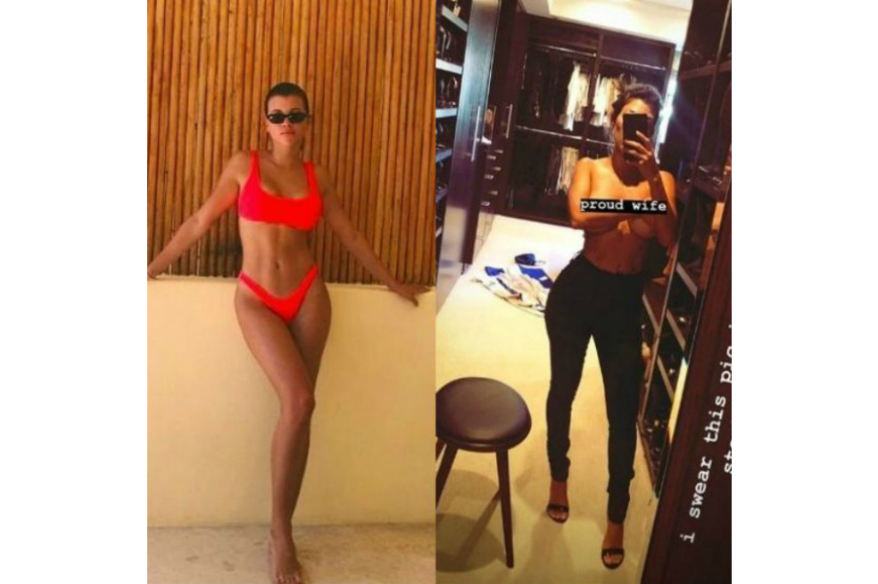 Kourtney Kardashian y Sofia Richie: mano a mano en Instagram