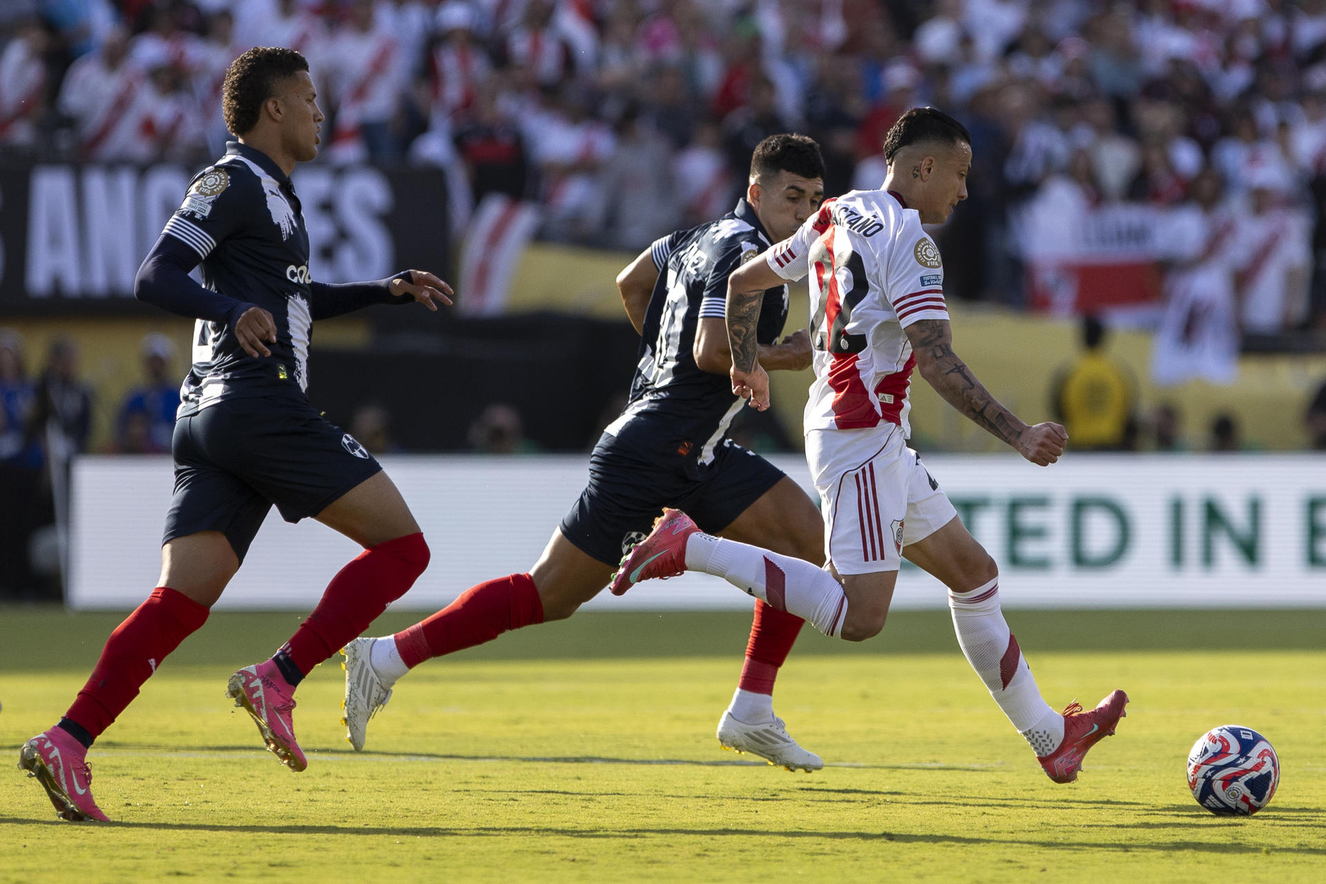 Protagonismo colombiano en el empate de River y Monterrey en el Mundial de Clubes
