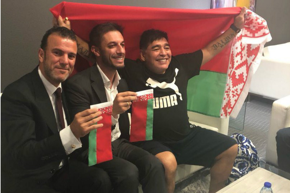 Maradona será presidente del Dinamo de Brest de Bielorrusia durante tres años
