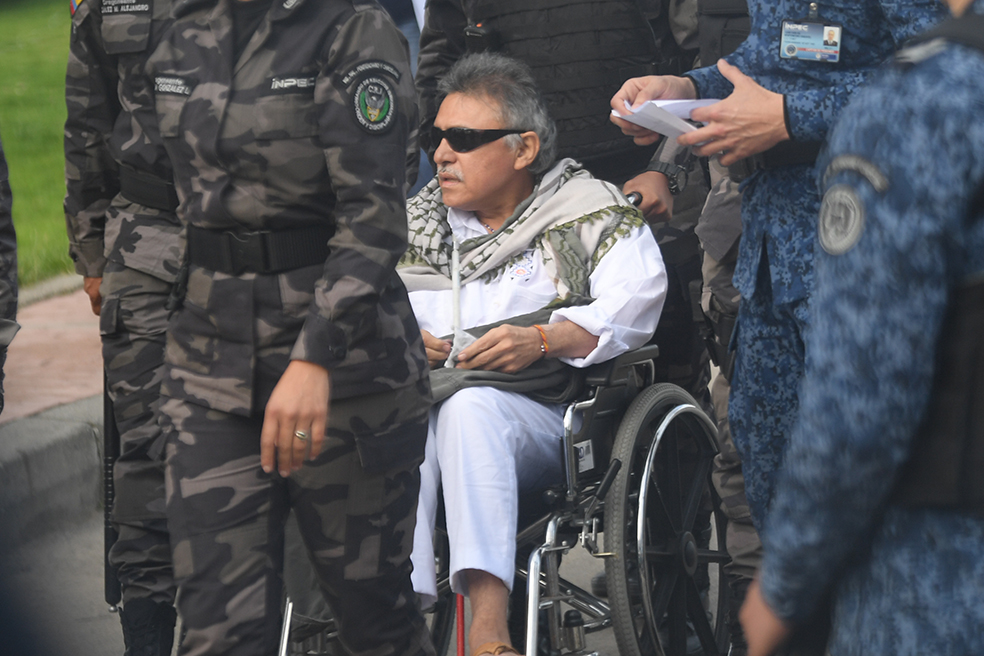 Recapturan a Jesús Santrich al salir de La Picota