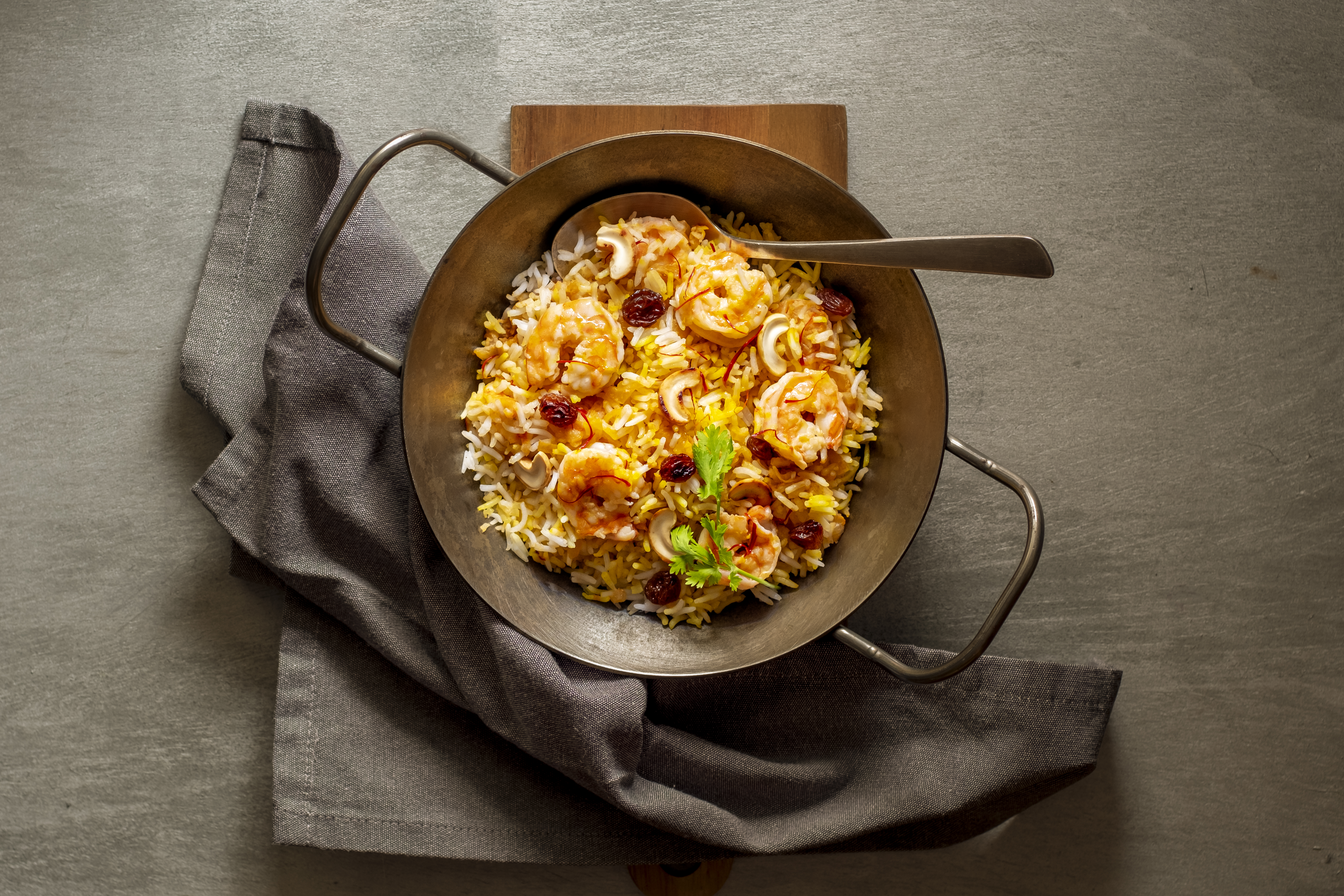 Arroz con camarones