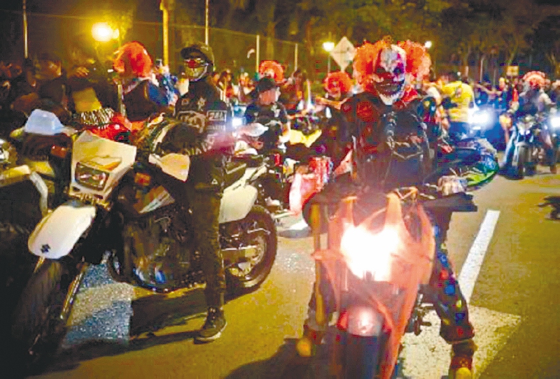 Investigar n a motociclistas disfrazados EL ESPECTADOR