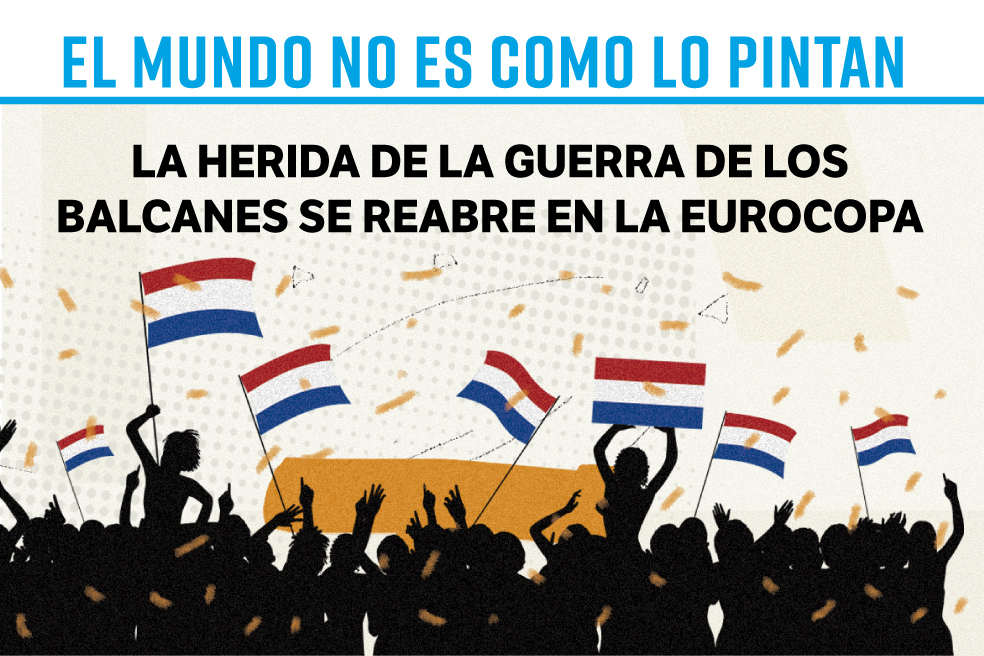 La herida de la guerra de los Balcanes se reabre en la Eurocopa