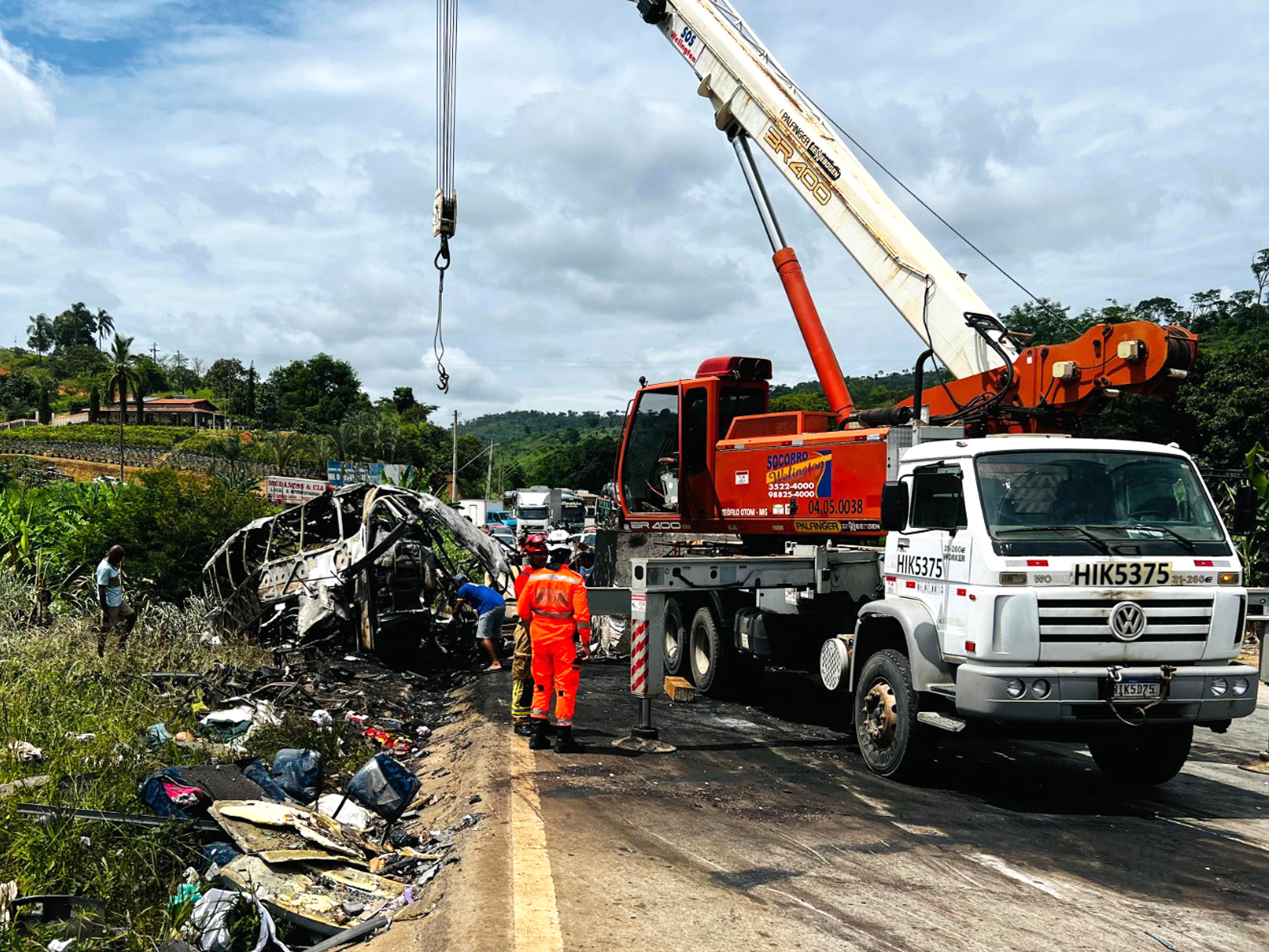 Al menos 32 personas murieron en un accidente automovilístico en Brasil