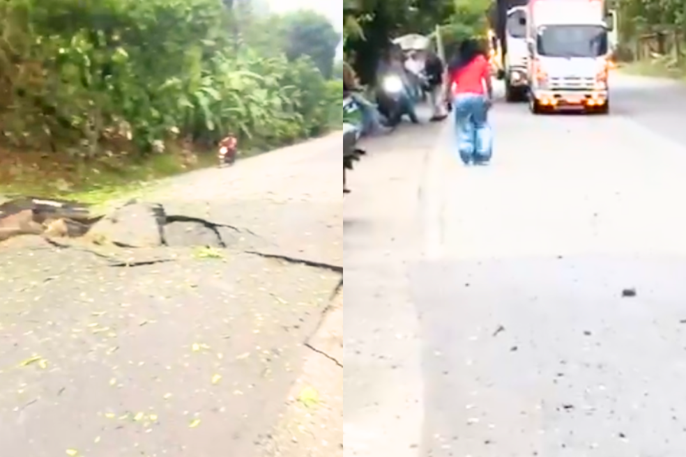 Ataque del ELN con explosivos en la vía entre Medellín y la Costa Atlántica