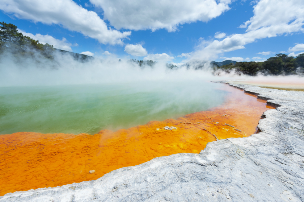 Wai-O-Tapu: el parque del que emergen burbujas sagradas