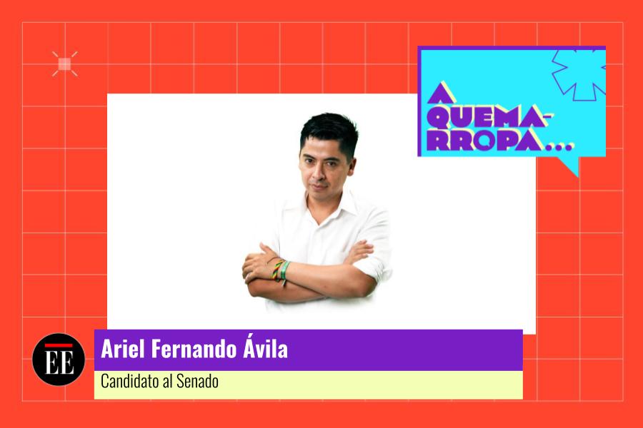 A Quemarropa con Ariel Ávila, candidato al Senado por Alianza Verde