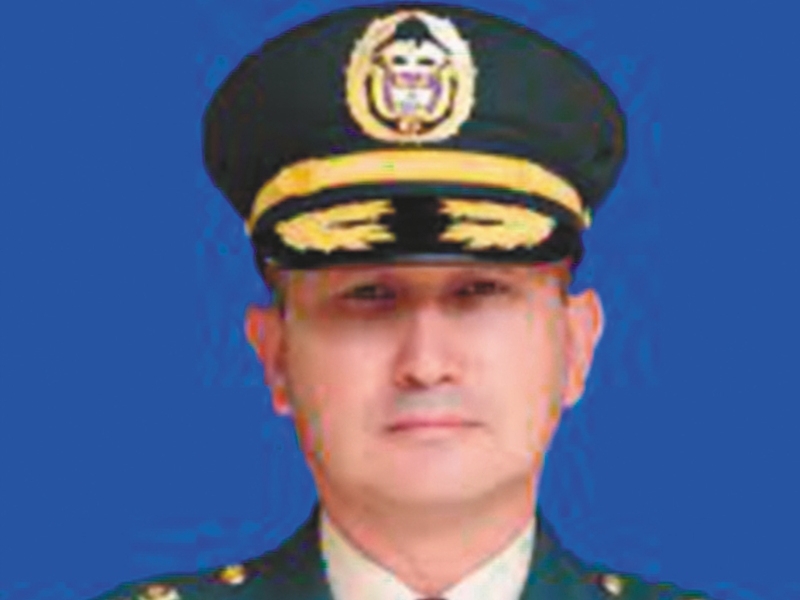 General activo Wilson Neyhid Cháwez Mahecha. / Cortesía