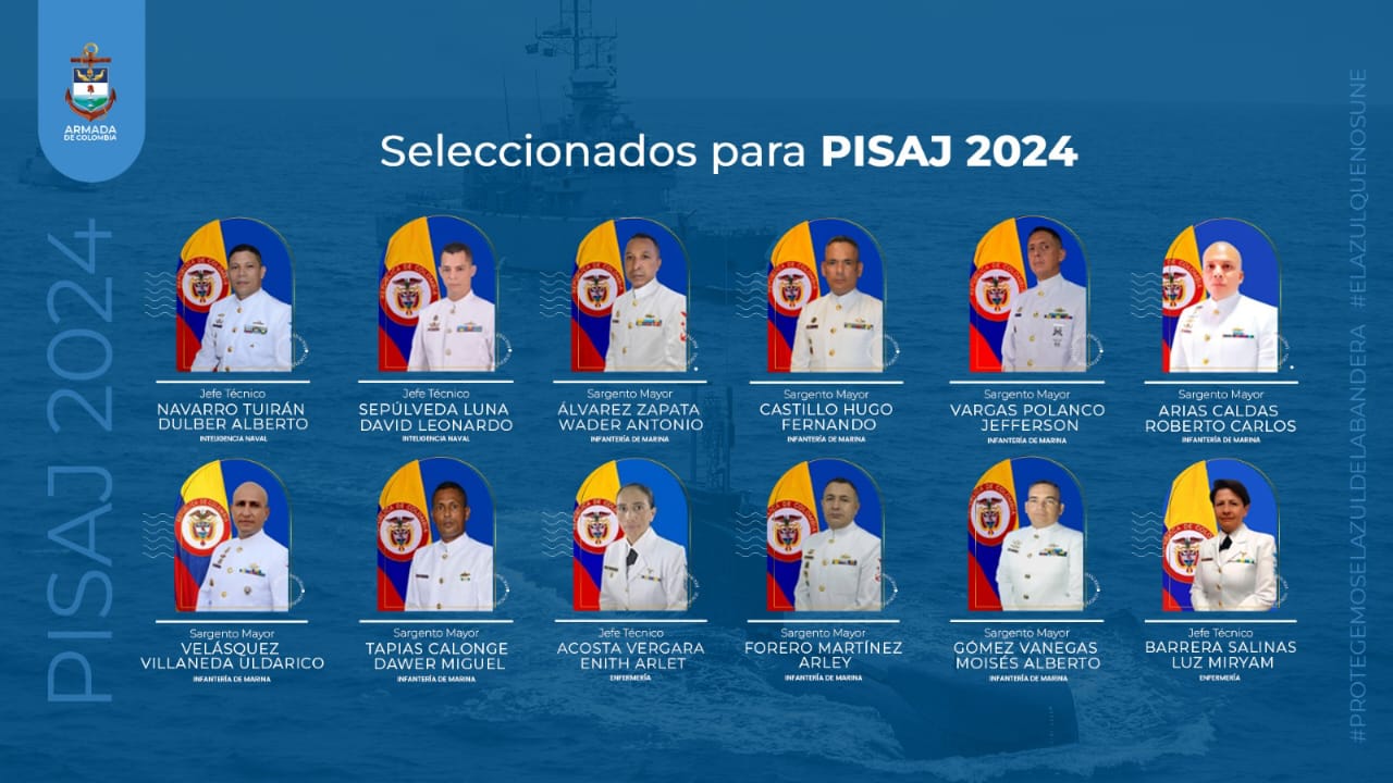 Armada anunció a suboficiales que participarán en curso de alta jerarquía en 2024