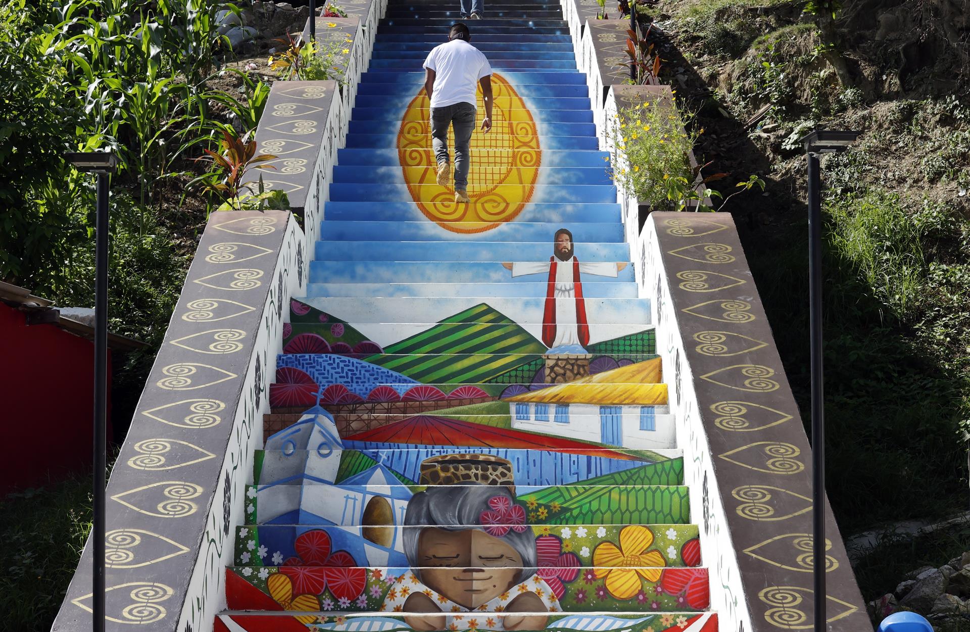 Usiacurí es conocido como el "pesebre del Atlántico". Allí se dibujó el mural más grande del país.