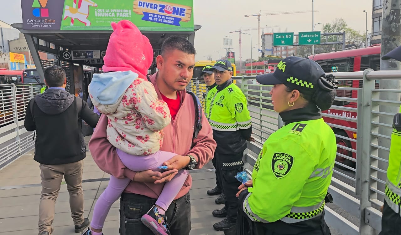 Este año se han reportado 70 casos de menores extraviados en Transmilenio