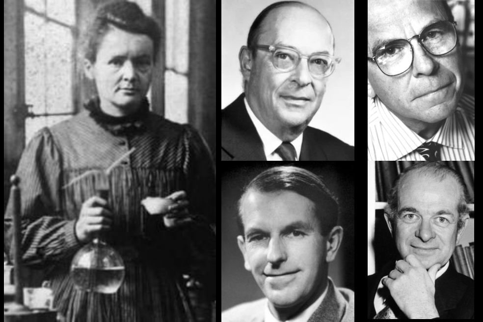 Ellos son los cinco científicos que han ganado dos veces el Premio Nobel