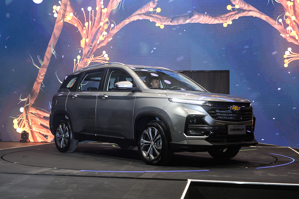 Nueva Chevrolet Captiva XL.