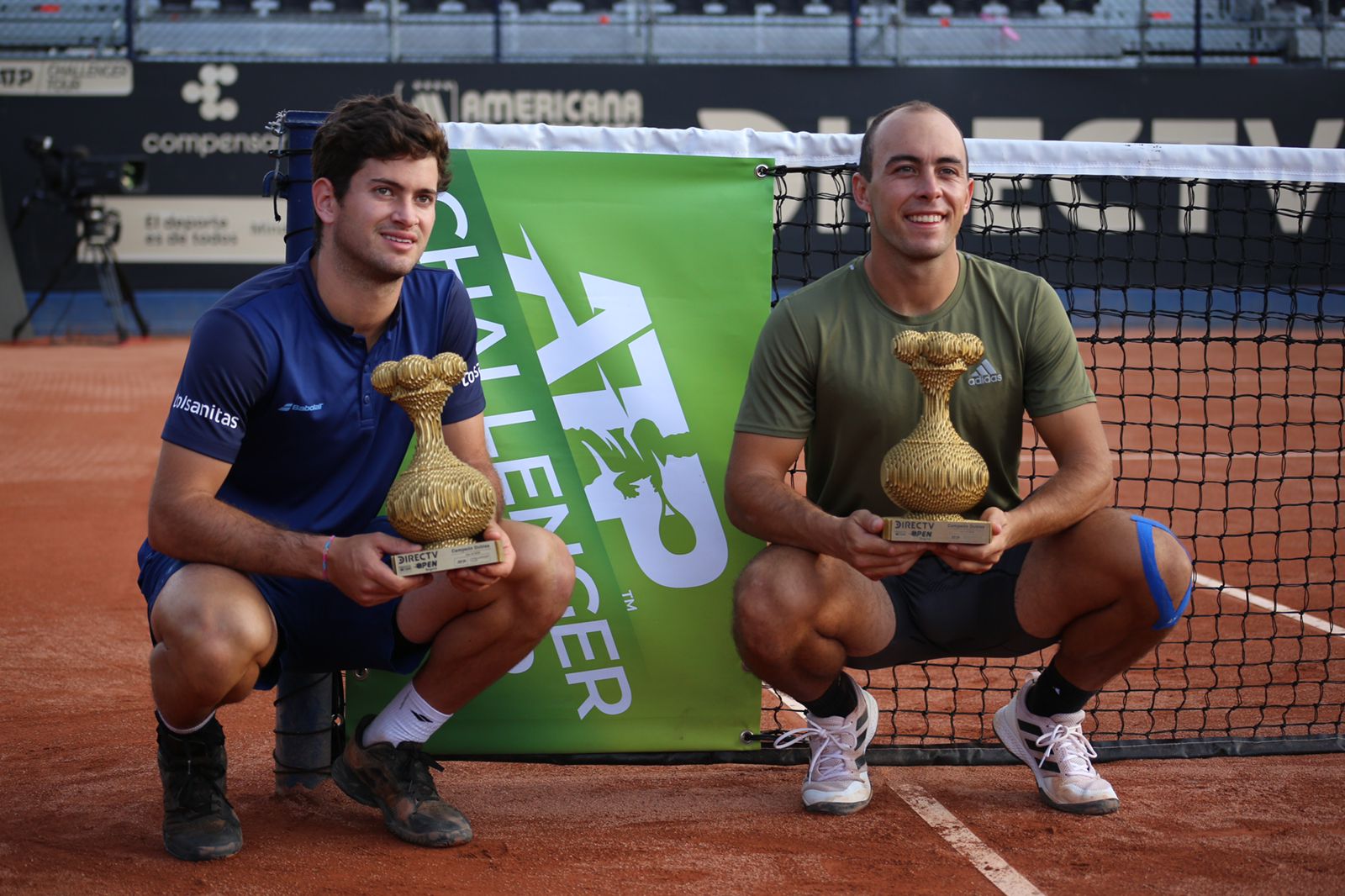 Juan Ficovich ganó el DirecTv Open de Bogotá; Mejía y Urrea, campeones en dobles