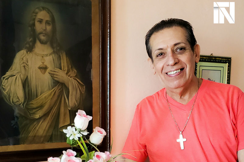 PePé es un devoto de Jesús (Foto: Carlos Luis Sotolongo Puig)