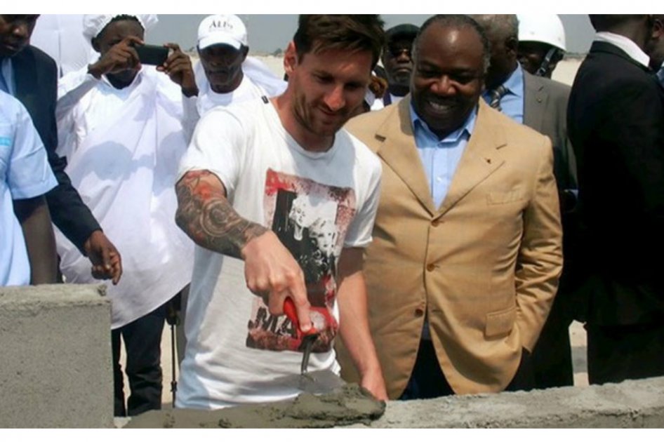 Gabón niega haber pagado a Messi por visitar el país y a su presidente