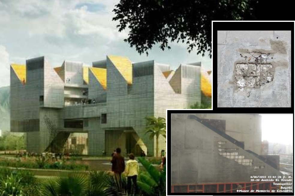 Graves problemas en obra de Museo de Memoria: no cumple con sismorresistencia