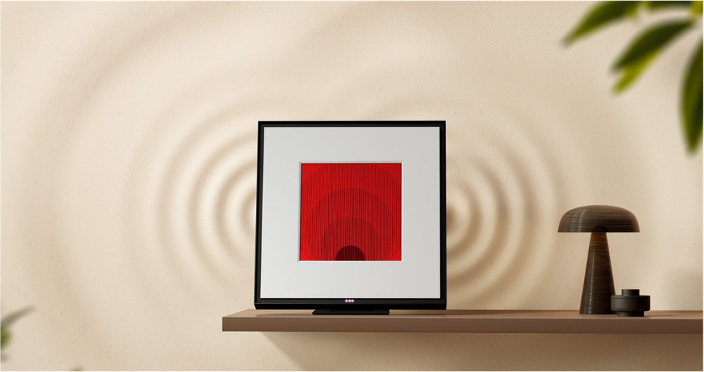 Con el nuevo Music Frame podrá combinar audio de alta calidad con un diseño artístico que decorará sus espacios a su estilo.