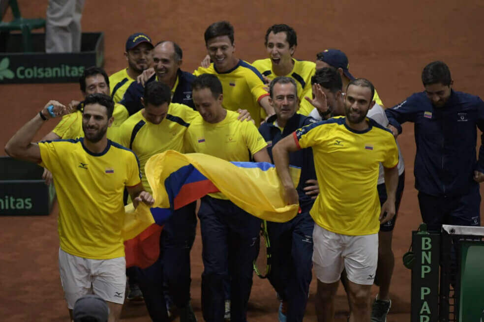 Los rivales de Colombia en la Copa Davis definieron sus equipos