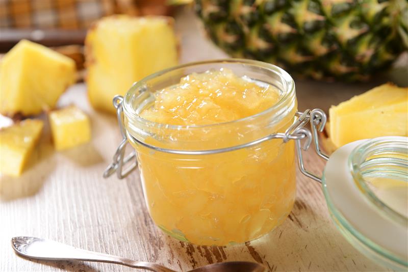 Aprende a preparar esta mermelada de piña colada en casa