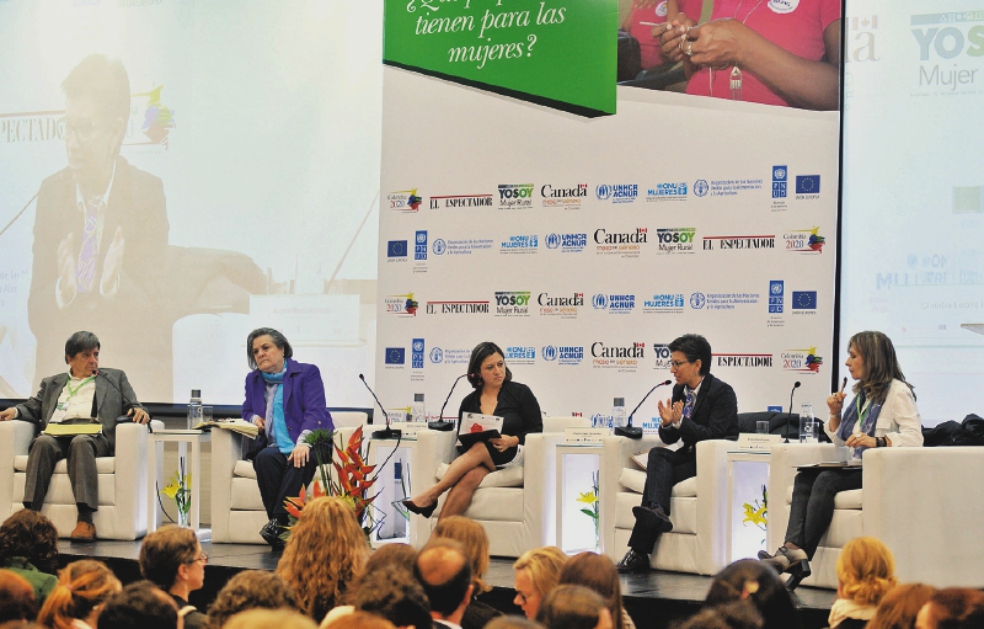 Las propuestas de cuatro “vices” para la mujer rural