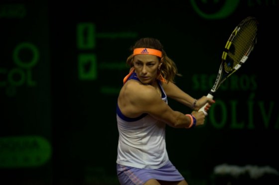 Mariana Duque, a segunda ronda en Saint Gaudens. Foto: Prensa Seguros Bolívar