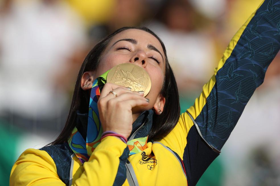 Nuestros deportistas y su orgullo de representar a Colombia en el exterior