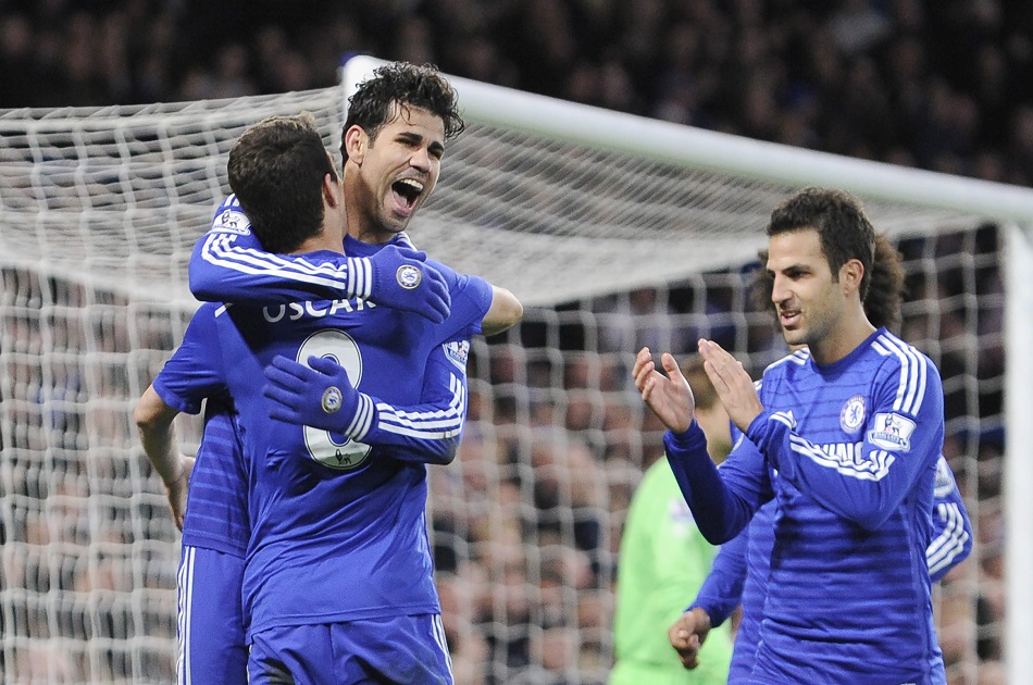 Diego Costa y Oscar sentencian a Newcastle y dejan líder a Chelsea