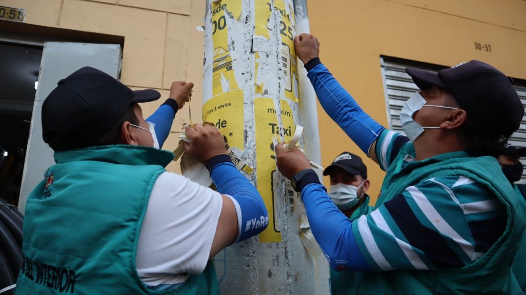 La Alcaldía informó que ha quitado más de 10 mil elementos de publicidad de la aplicación.