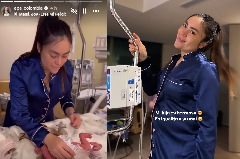 Epa Colombia enterneció con nuevas fotos de su hija: “es hermosa, estoy feliz”