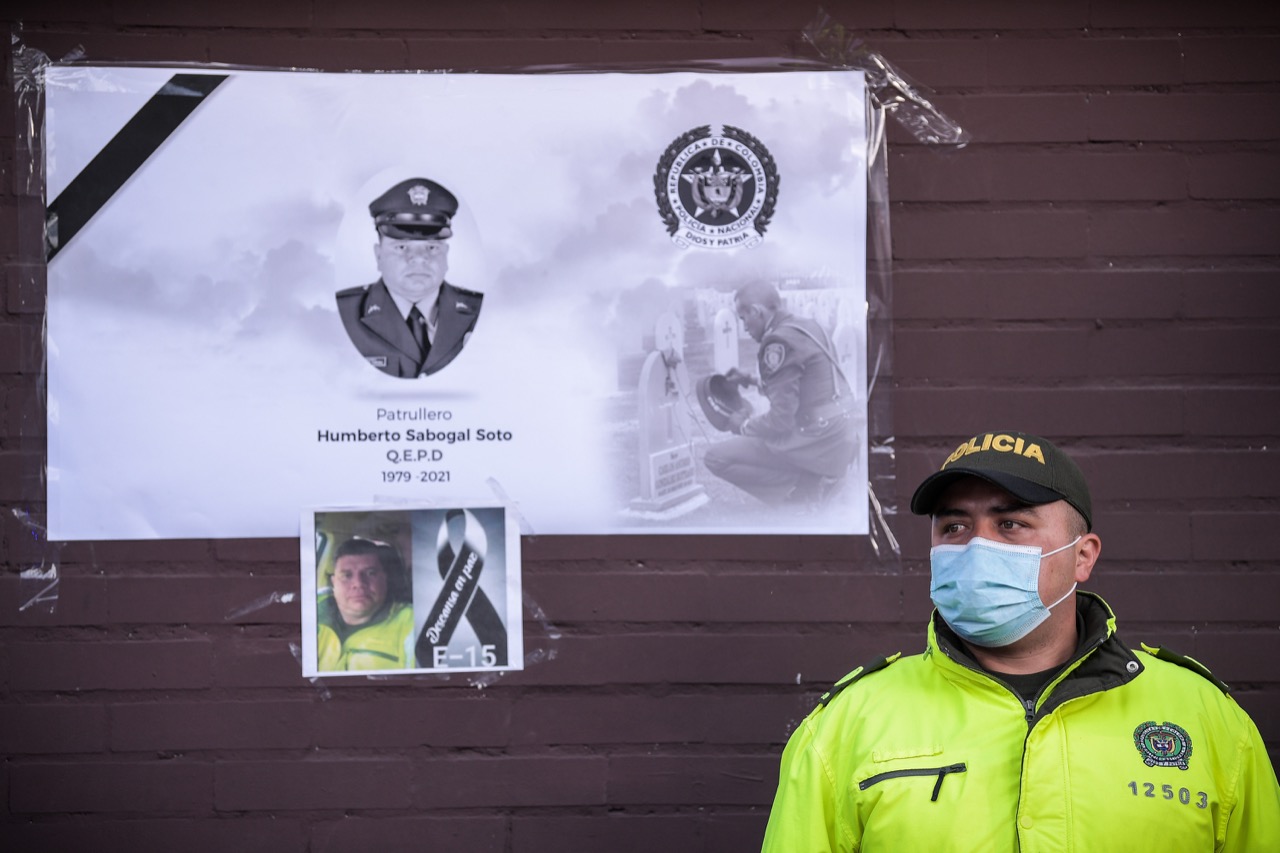 Enviaron a la cárcel a implicado en asesinato del patrullero Humberto Sabogal