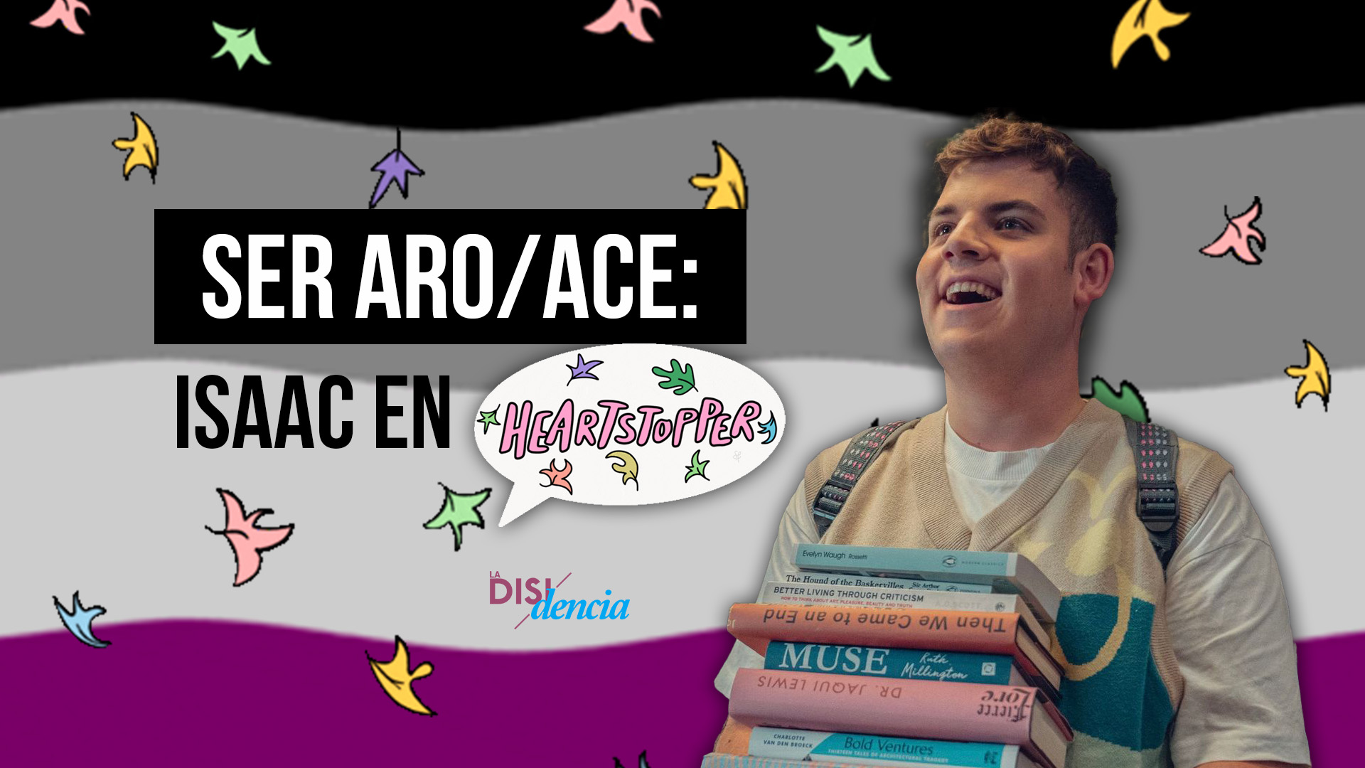 ¿Quién es Isaac Henderson, ícono asexual de Heartstopper?