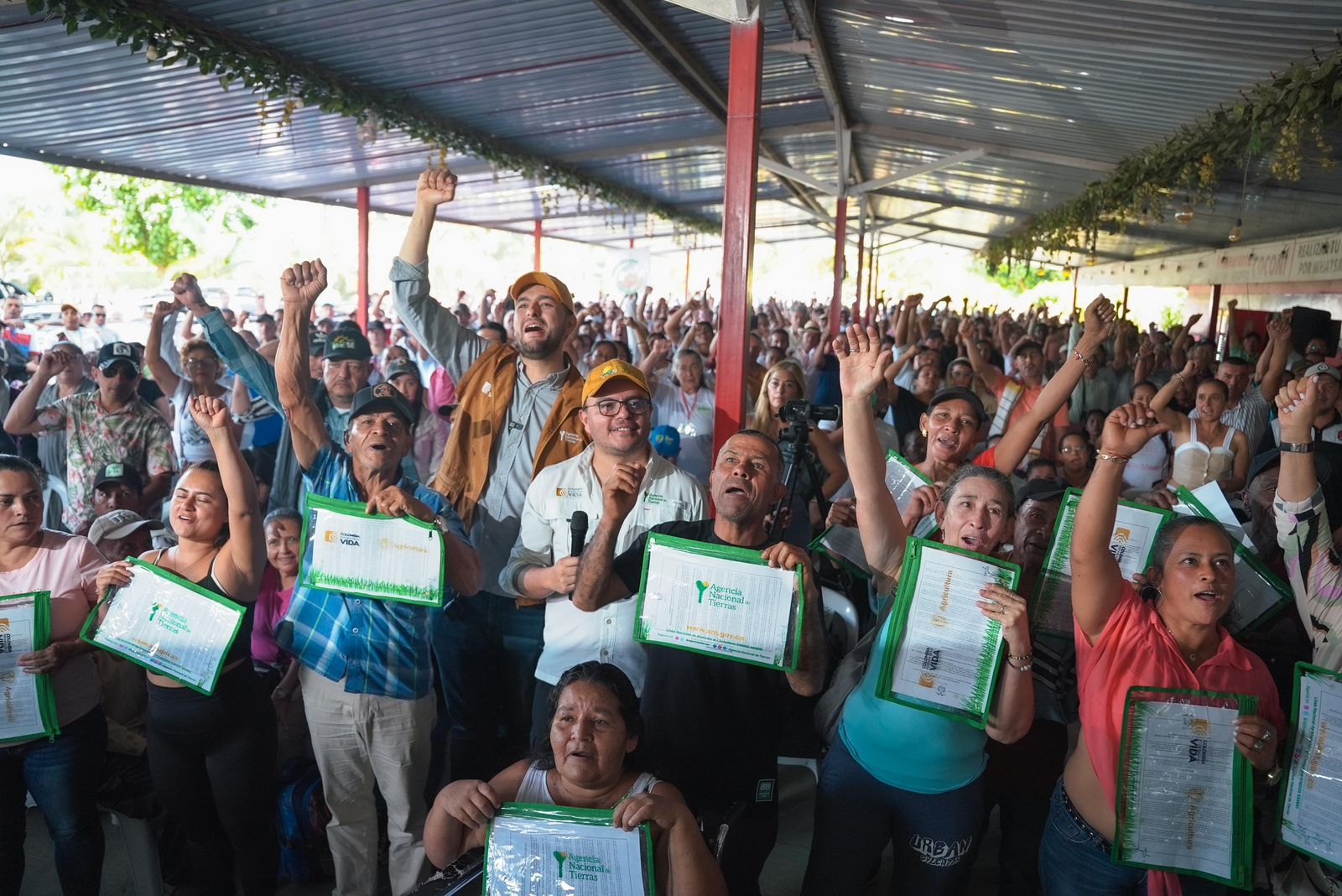 ANT y la entrega de tierras que acaba con décadas de reclamos rurales en Risaralda