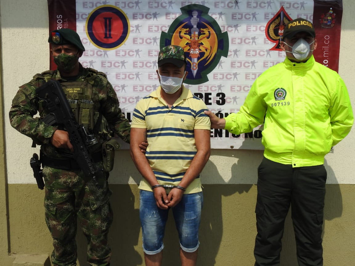 Ejército capturó a quien sería «Julián», uno de los más buscados de «Los Pelusos»