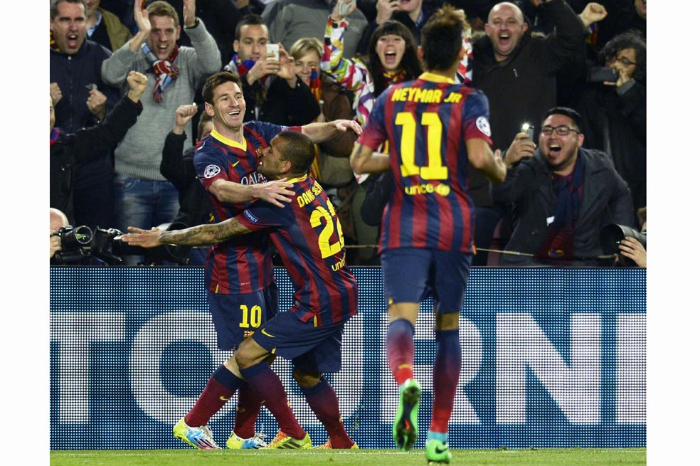 Dani Alves a Messi: “Puedes superarme cuando quieras”