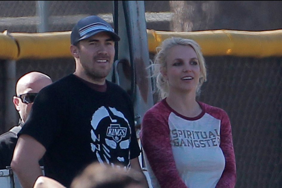 Britney Spears y David Lucado.