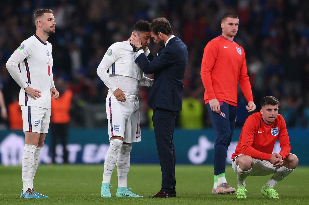 La selección de Inglaterra cayó ante Italia en la definición por penaltis de la final de la Eurocopa 2021.