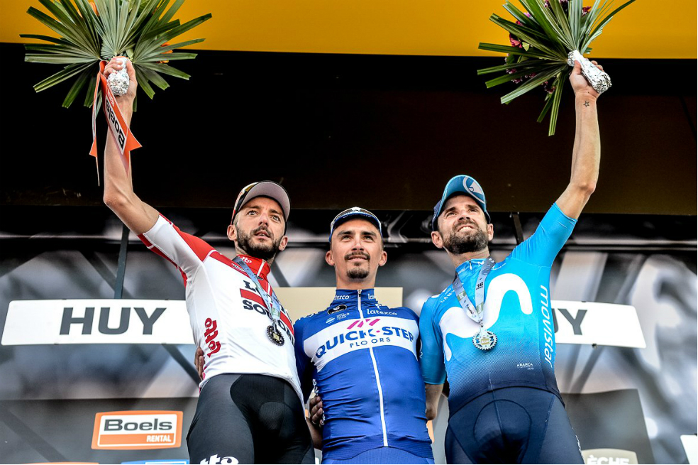 Alaphilippe conquistó su primera Flecha Valona