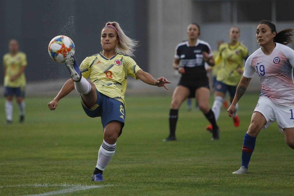 La selección femenina de Colombia derrotó a Chile en amistoso