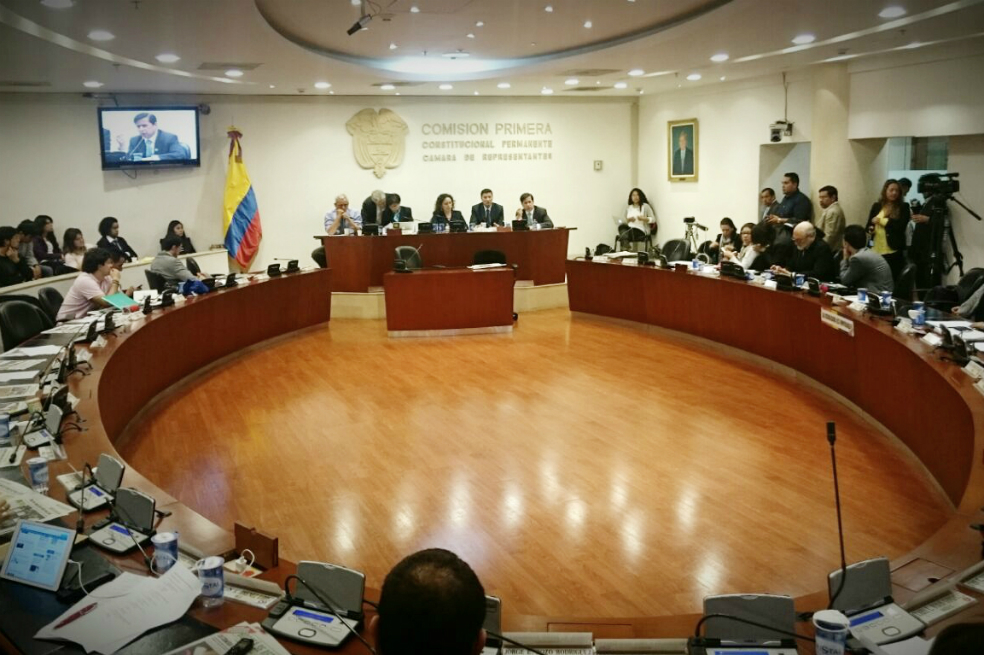 Reforma política, a plenaria de la Cámara