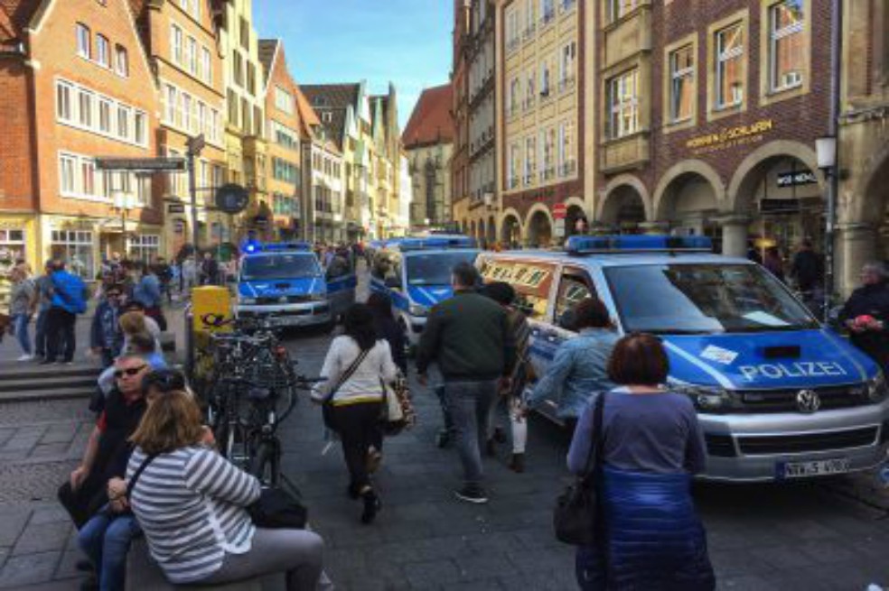 Varios muertos y heridos en un atropello masivo en la ciudad alemana de Münster