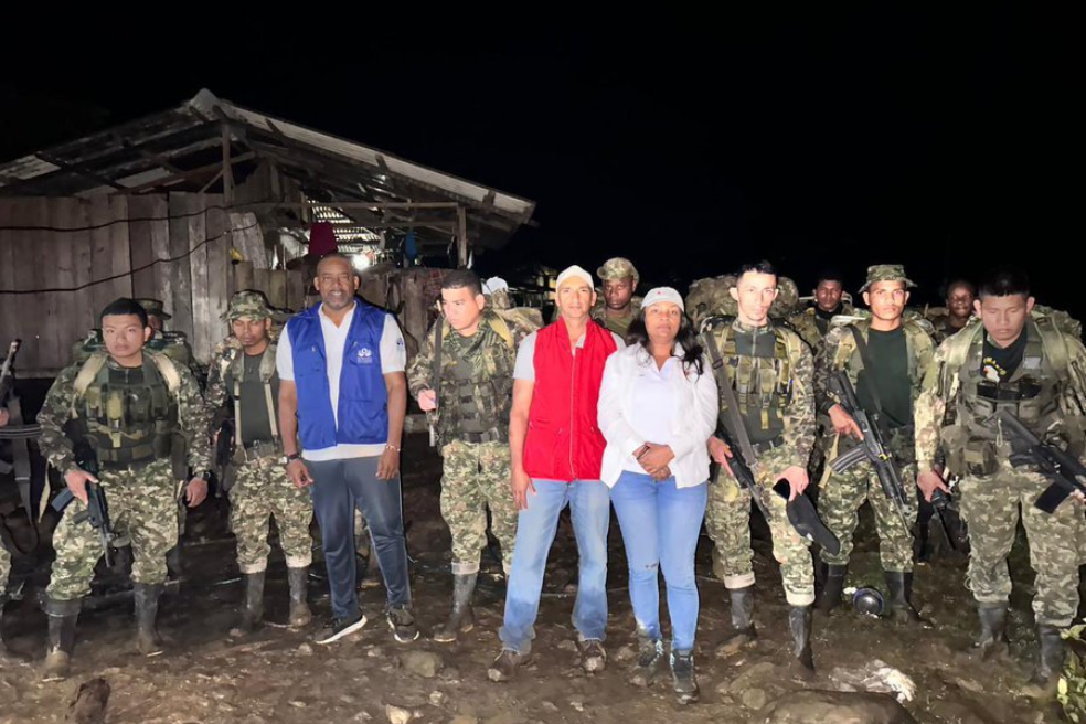Liberan a los 18 soldados que se encontraban retenidos por la comunidad en Chocó