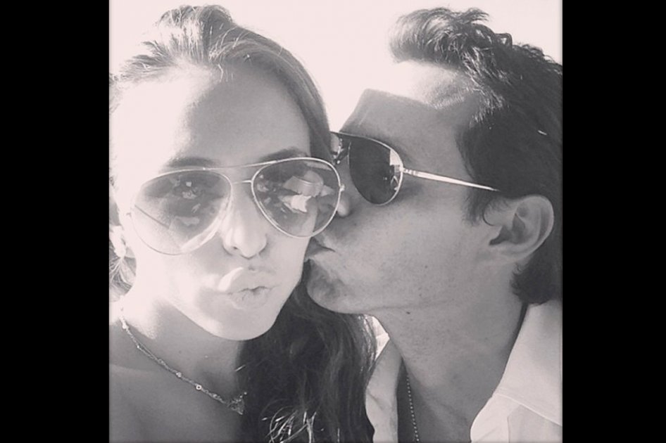 Marc Anthony y Chloe Green presumen de su amor