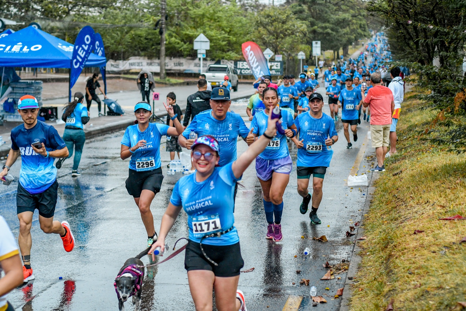 Imágenes de apoyo de la Media Maratón Musical de Ibagué.