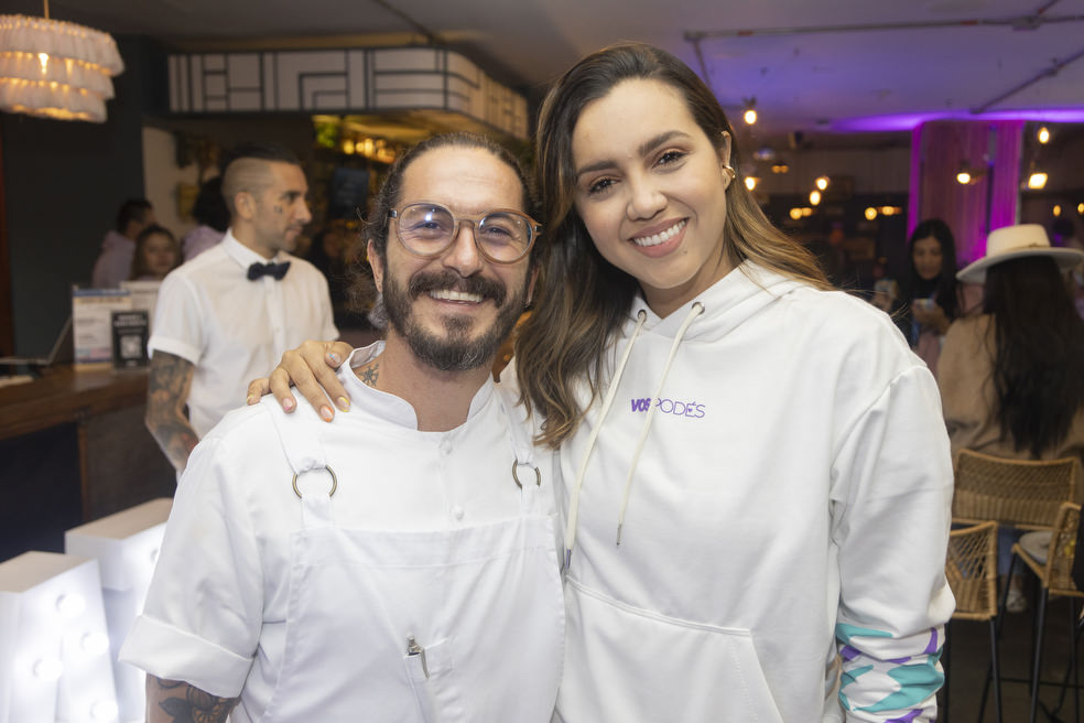 Julián Hoyos y Tatiana Franco Be happy Fest