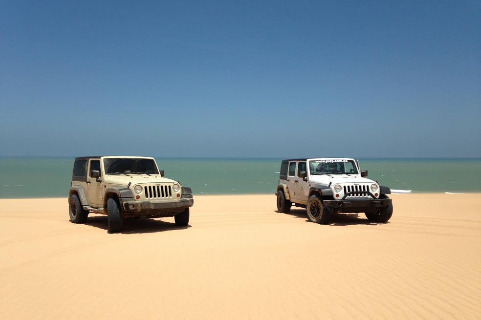 La Manada Jeep, con acento guajiro