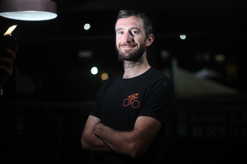 Chris Jhonson: “Los ciclistas no son vallas publicitarias”